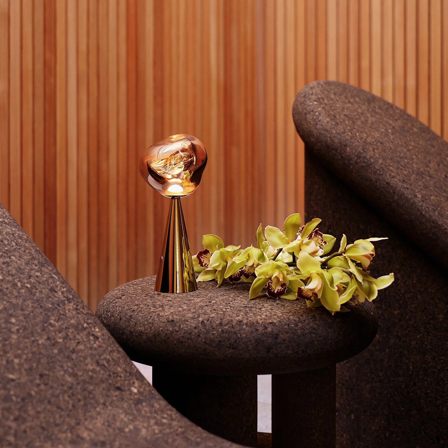 tom dixon | melt portable lamp | gold - LC - Image 12