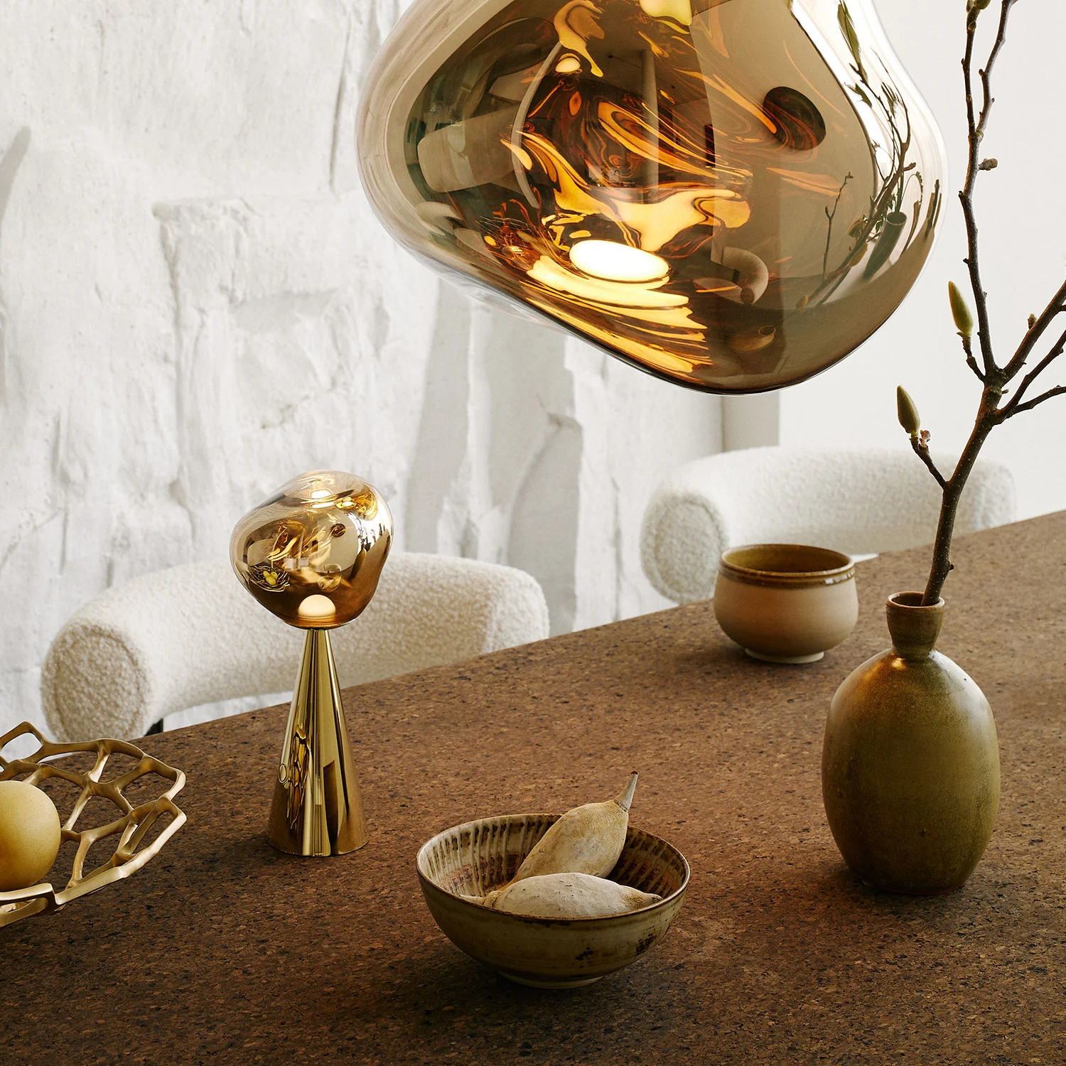 tom dixon | melt portable lamp | gold - LC - Image 15
