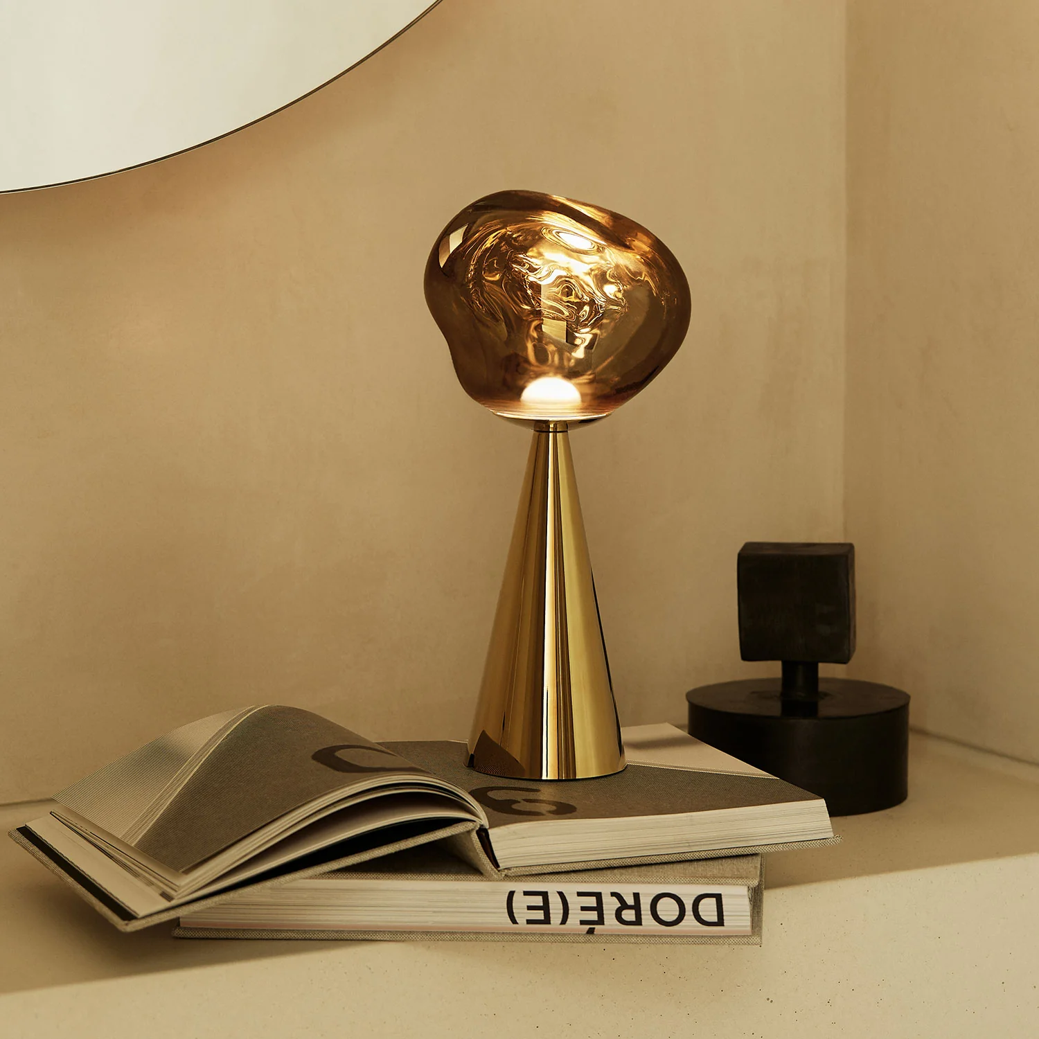 tom dixon | melt portable lamp | gold - LC - Image 2