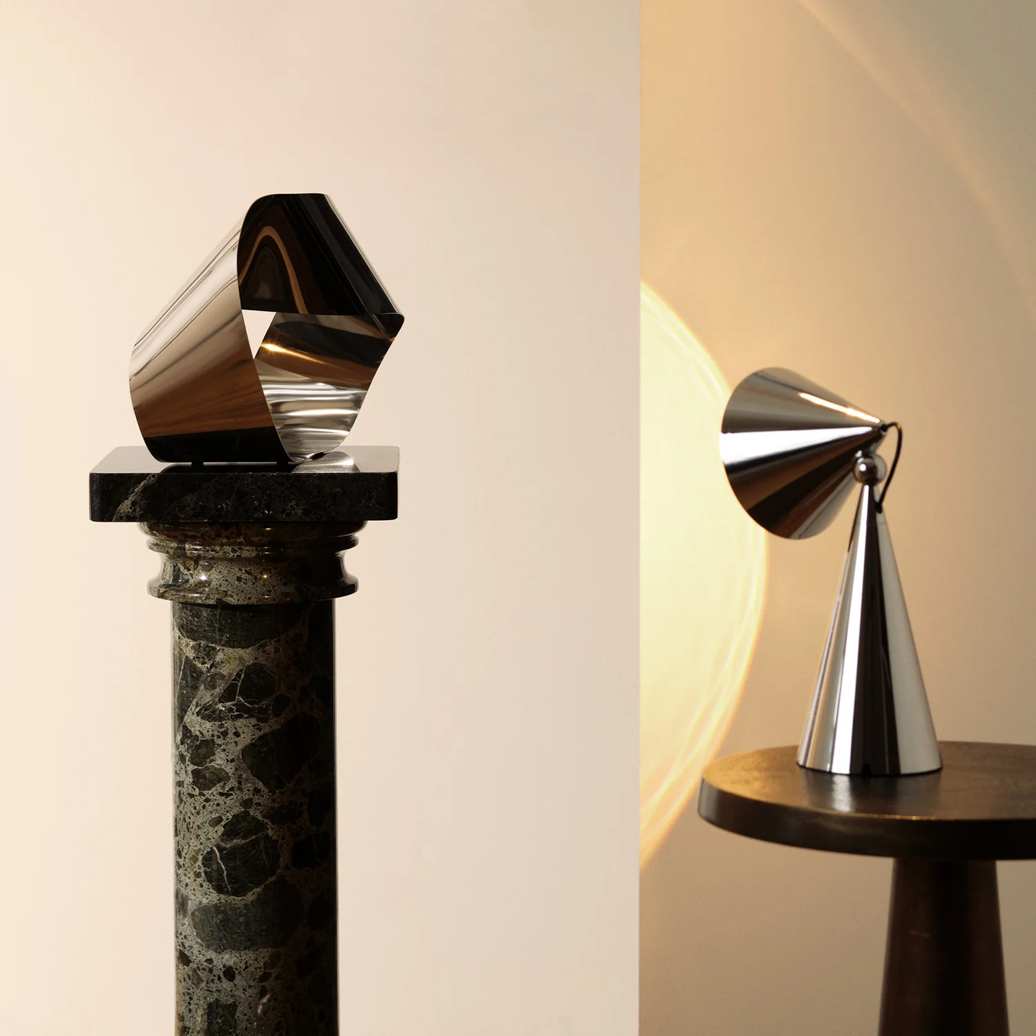 tom dixon | pose portable lamp | silver - LC - Image 6