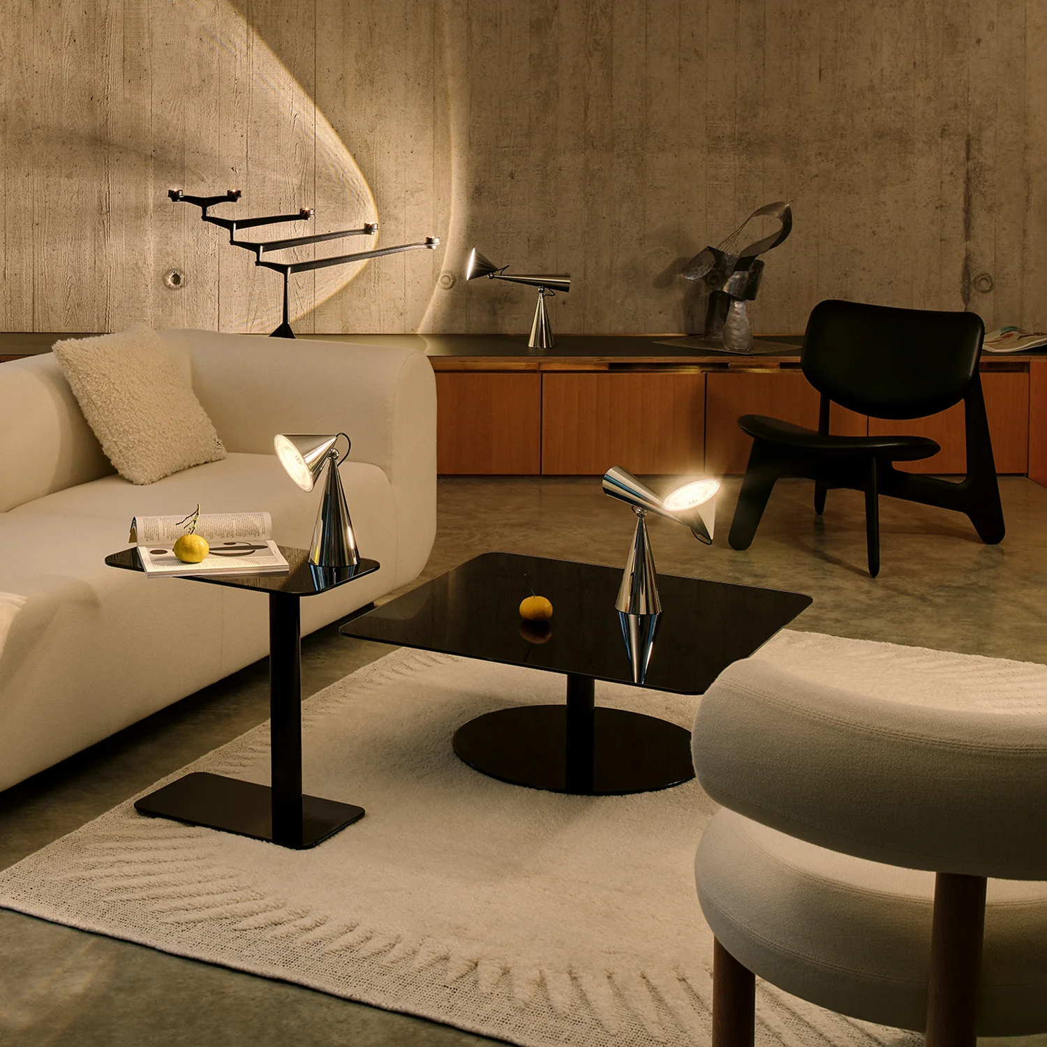 tom dixon | pose portable lamp | silver - LC - Image 19