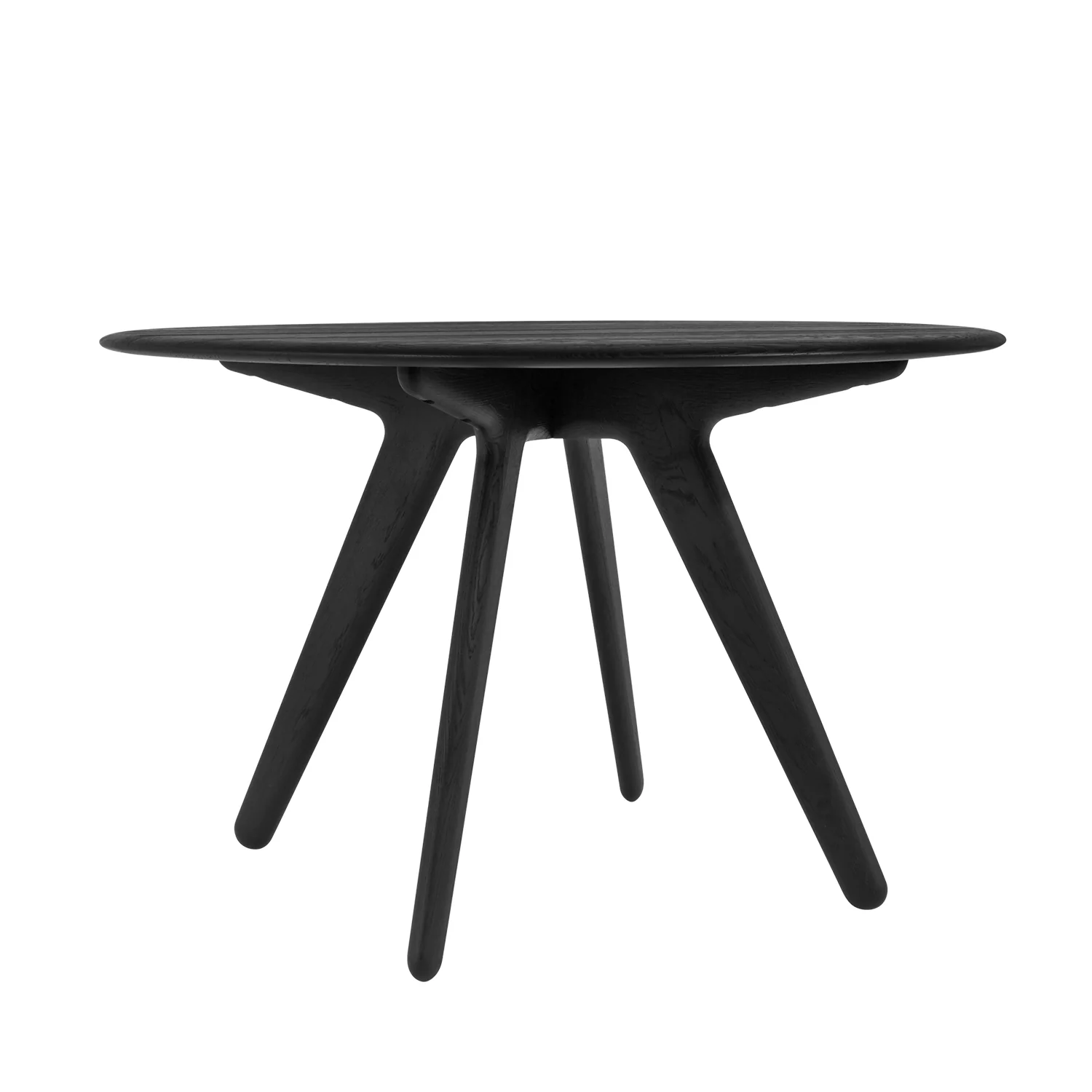 tom dixon | slab table round | black oak 120cm - LC - Image 3