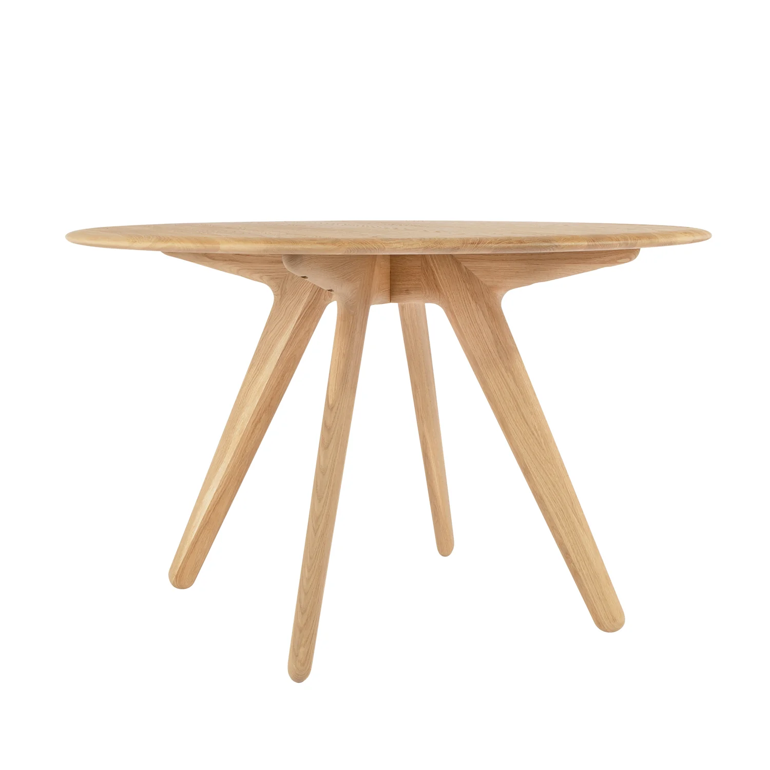 tom dixon | slab table round | natural oak 120cm - LC - Image 3