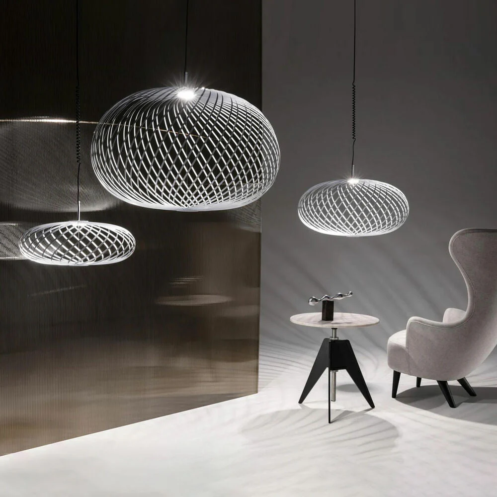 tom dixon | spring pendant light | silver large - DC - Image 2