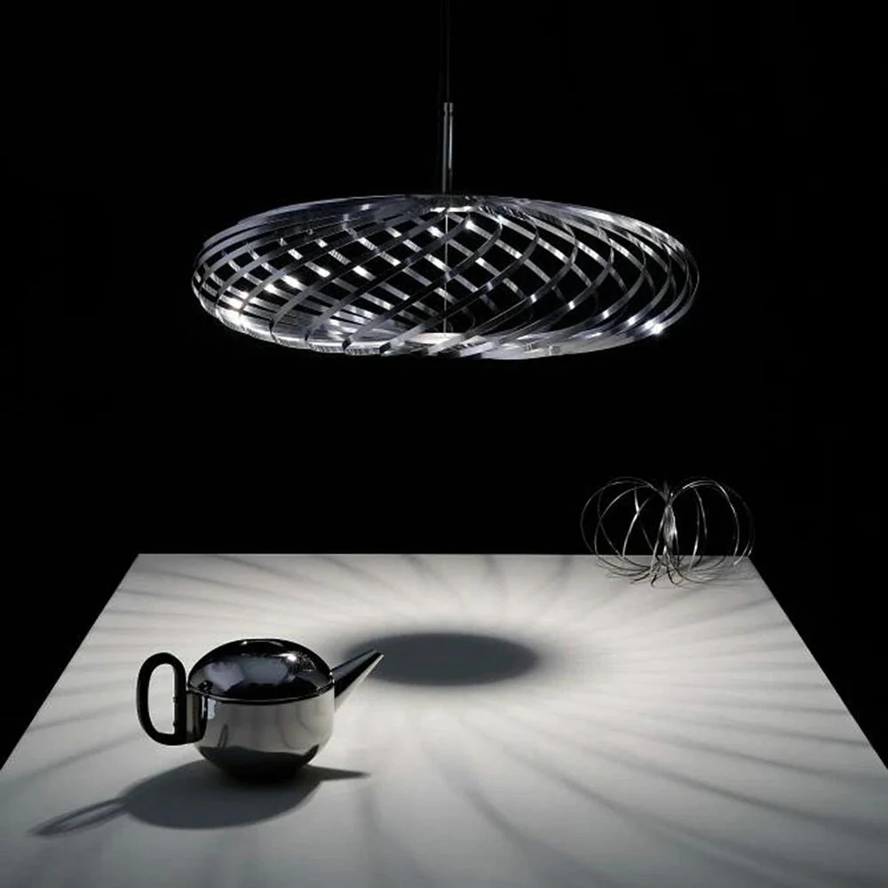 tom dixon | spring pendant light | silver large - DC - Image 3