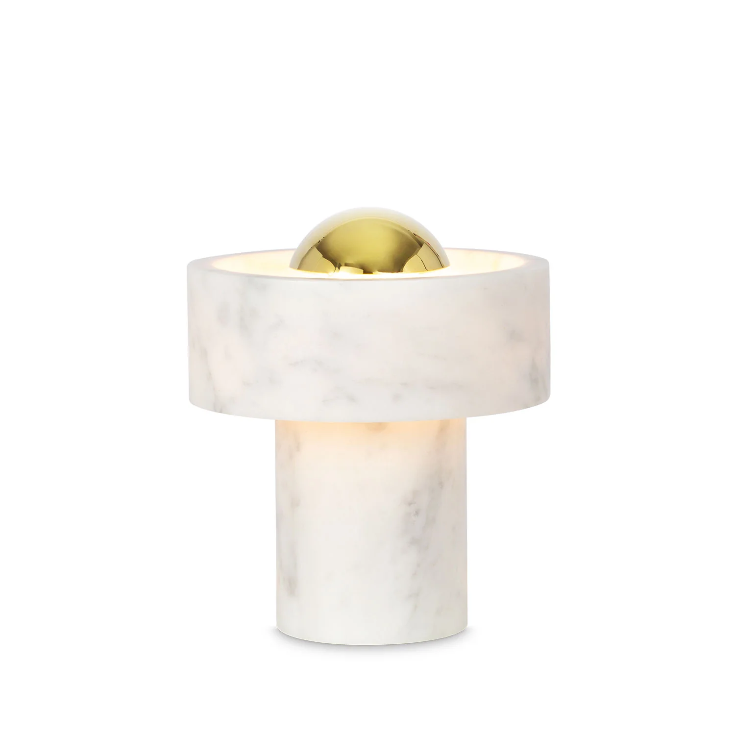 tom dixon | stone portable lamp | brass - LC - Image 5