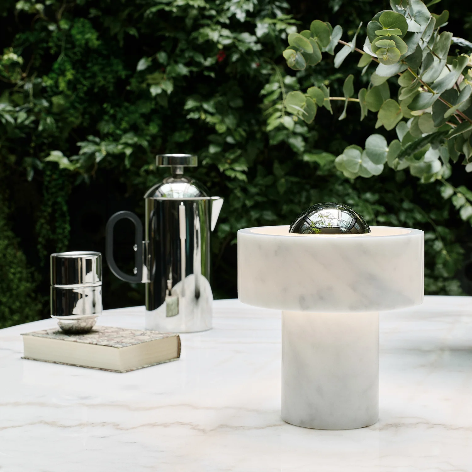 tom dixon | stone portable lamp | silver - LC - Image 11