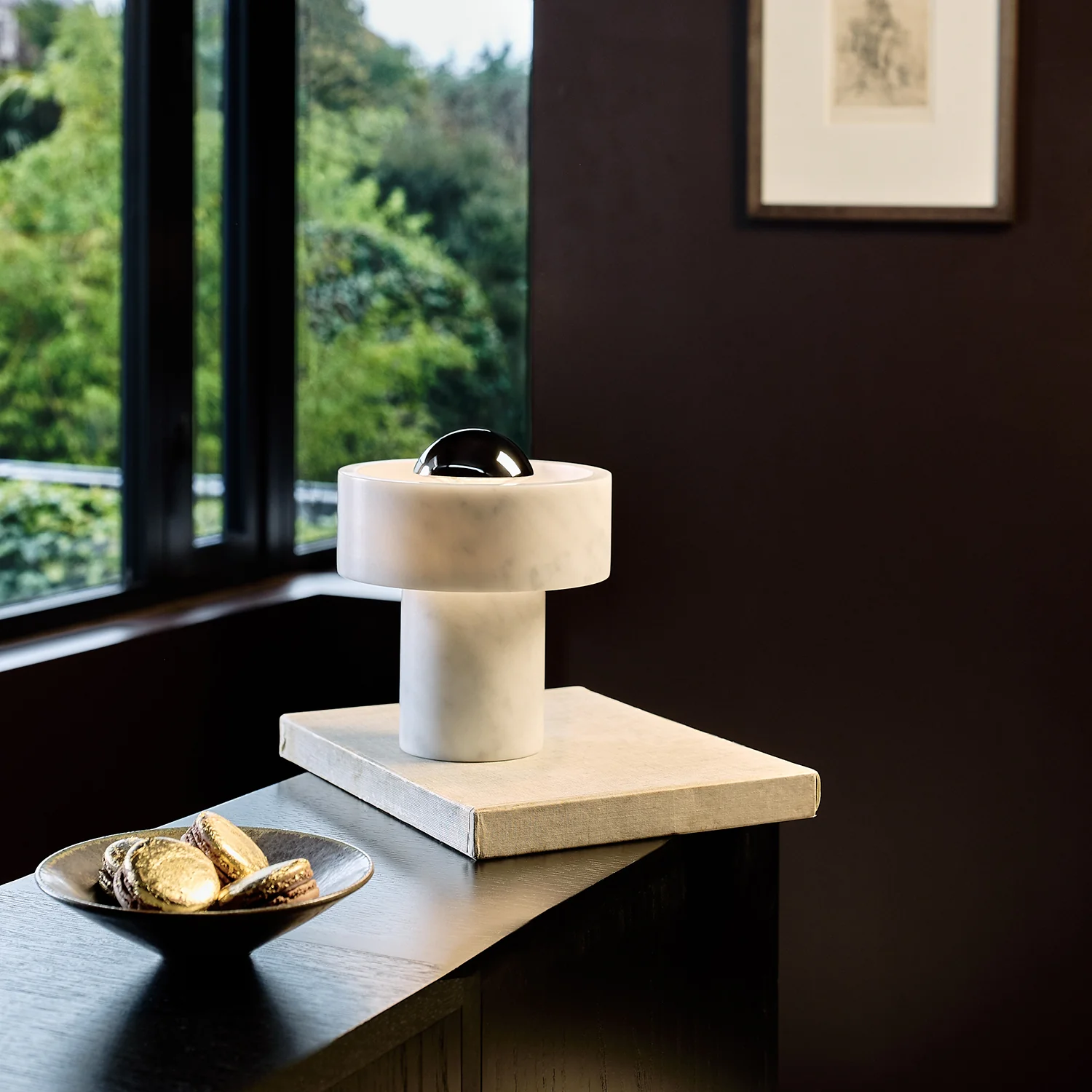 tom dixon | stone portable lamp | silver - LC - Image 2