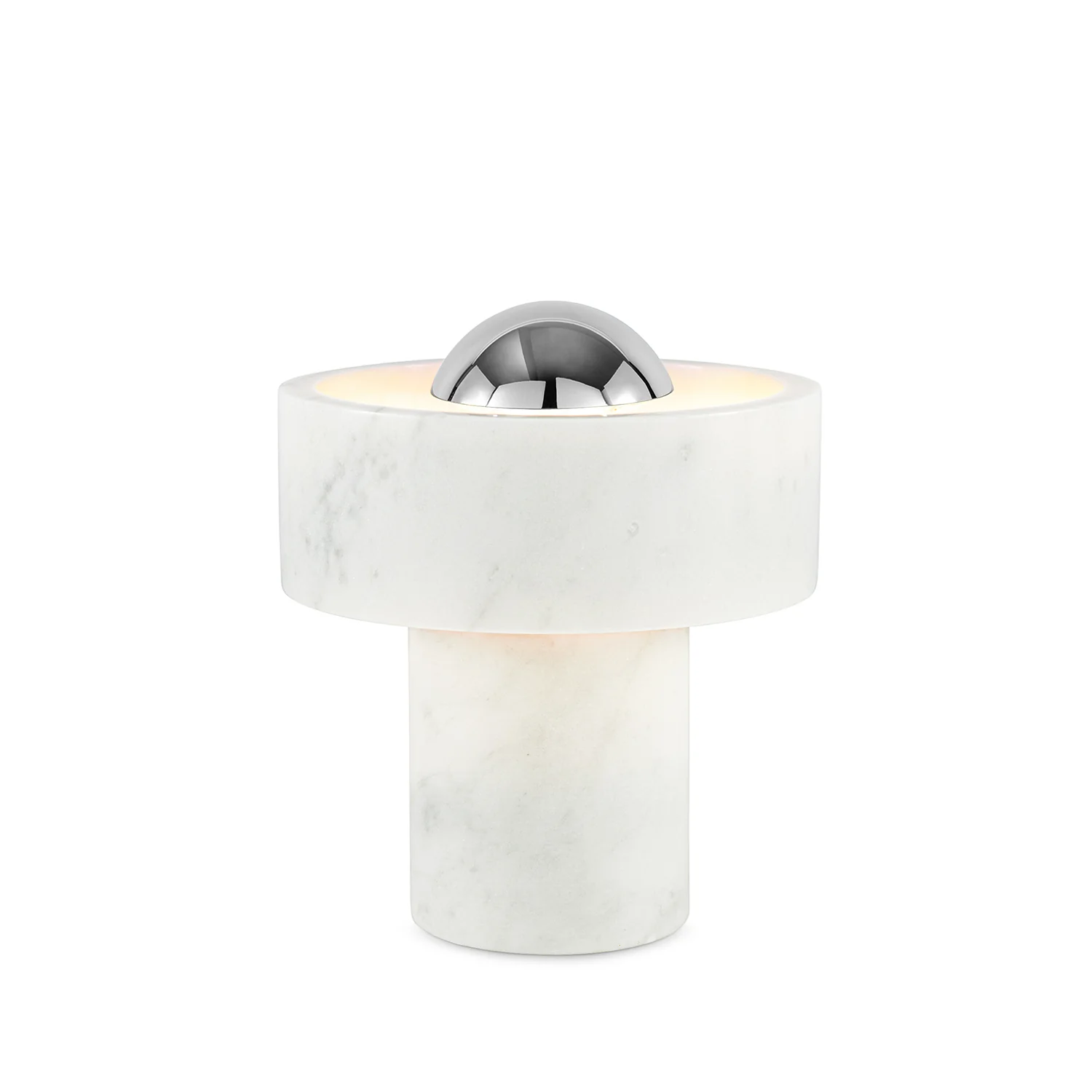 tom dixon | stone portable lamp | silver - LC - Image 4