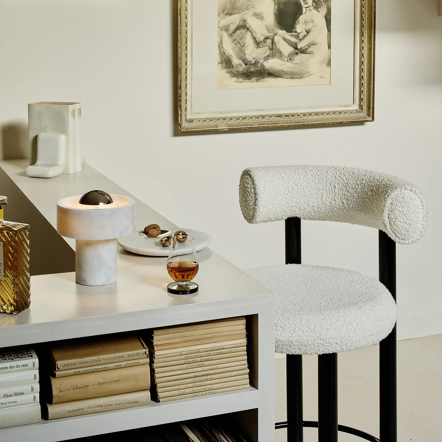 tom dixon | stone portable lamp | silver - LC - Image 8