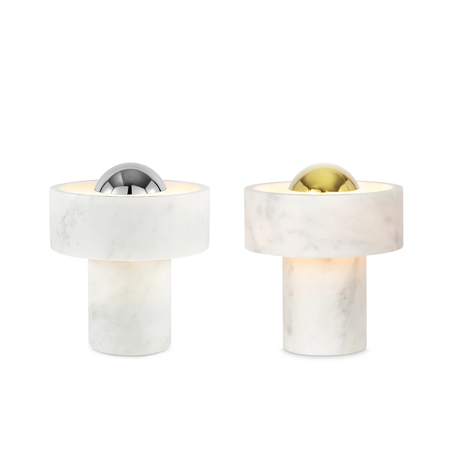 tom dixon | stone portable lamp | silver - LC - Image 9