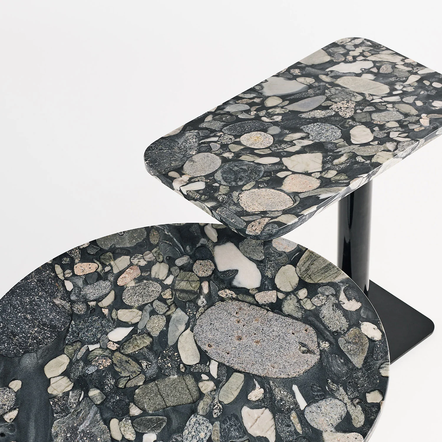 tom dixon | stone table rectangle | pebble marble - LC - Image 2
