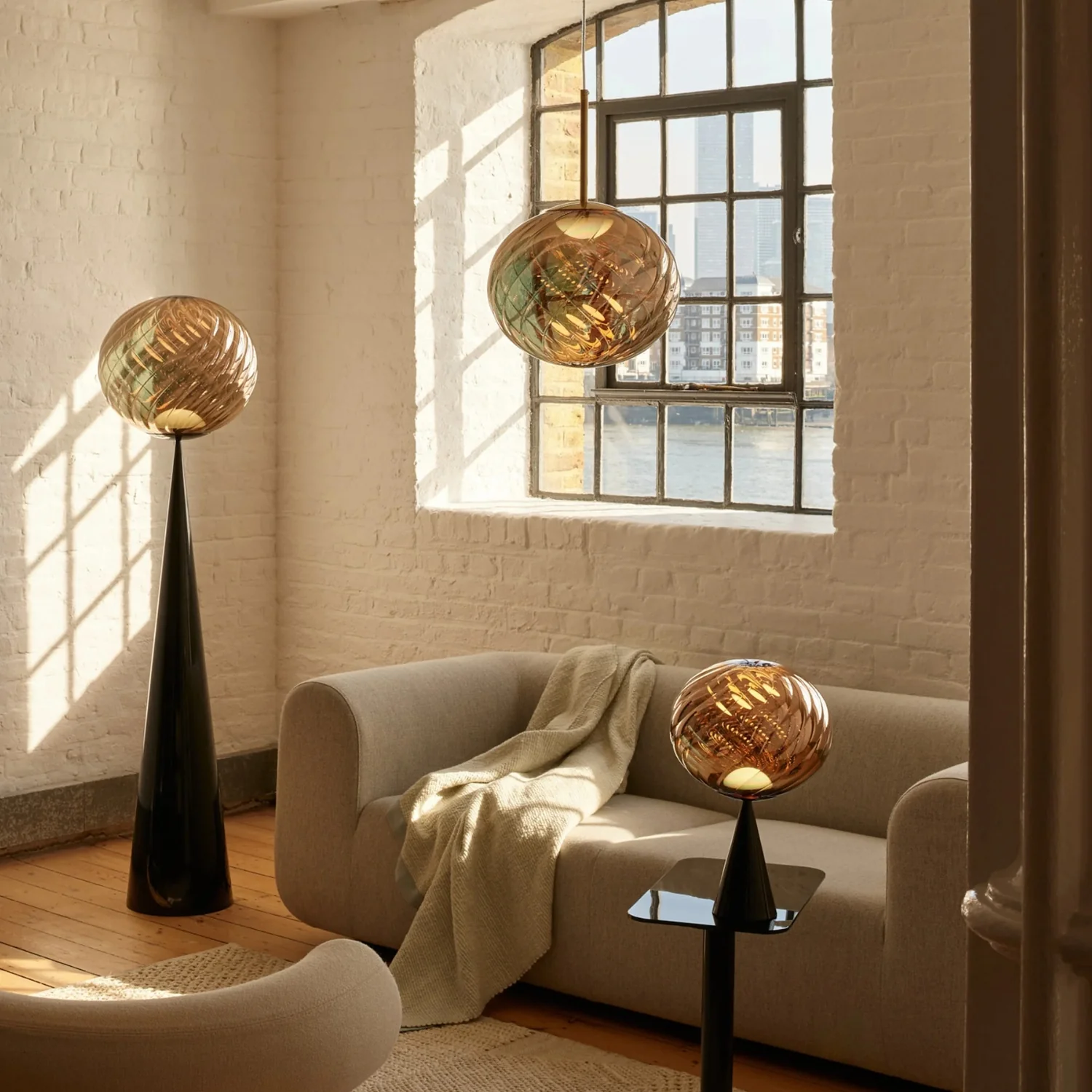 tom dixon | whirl mini SHADE ONLY 30cm | gold - LC - Image 2