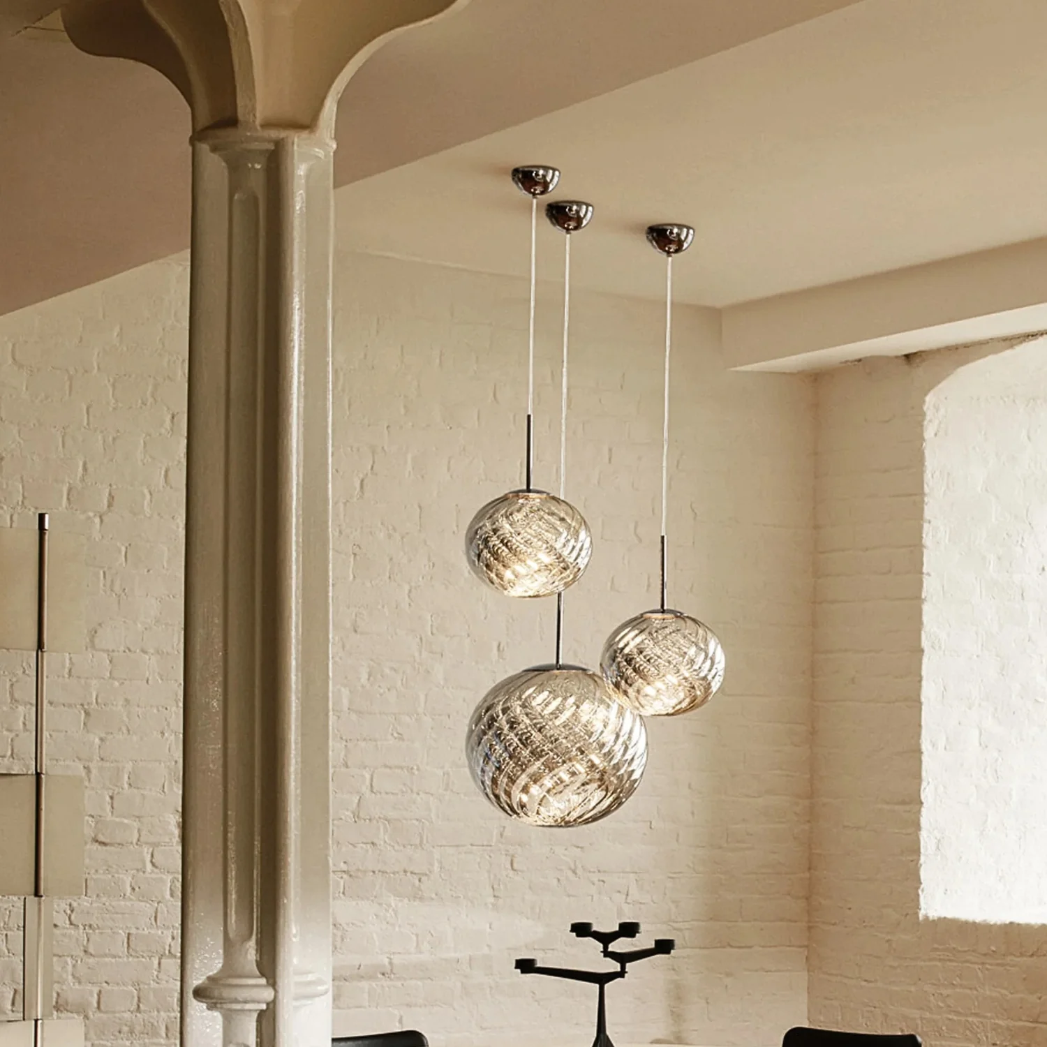tom dixon | whirl mini SHADE ONLY 30cm | silver - LC - Image 2