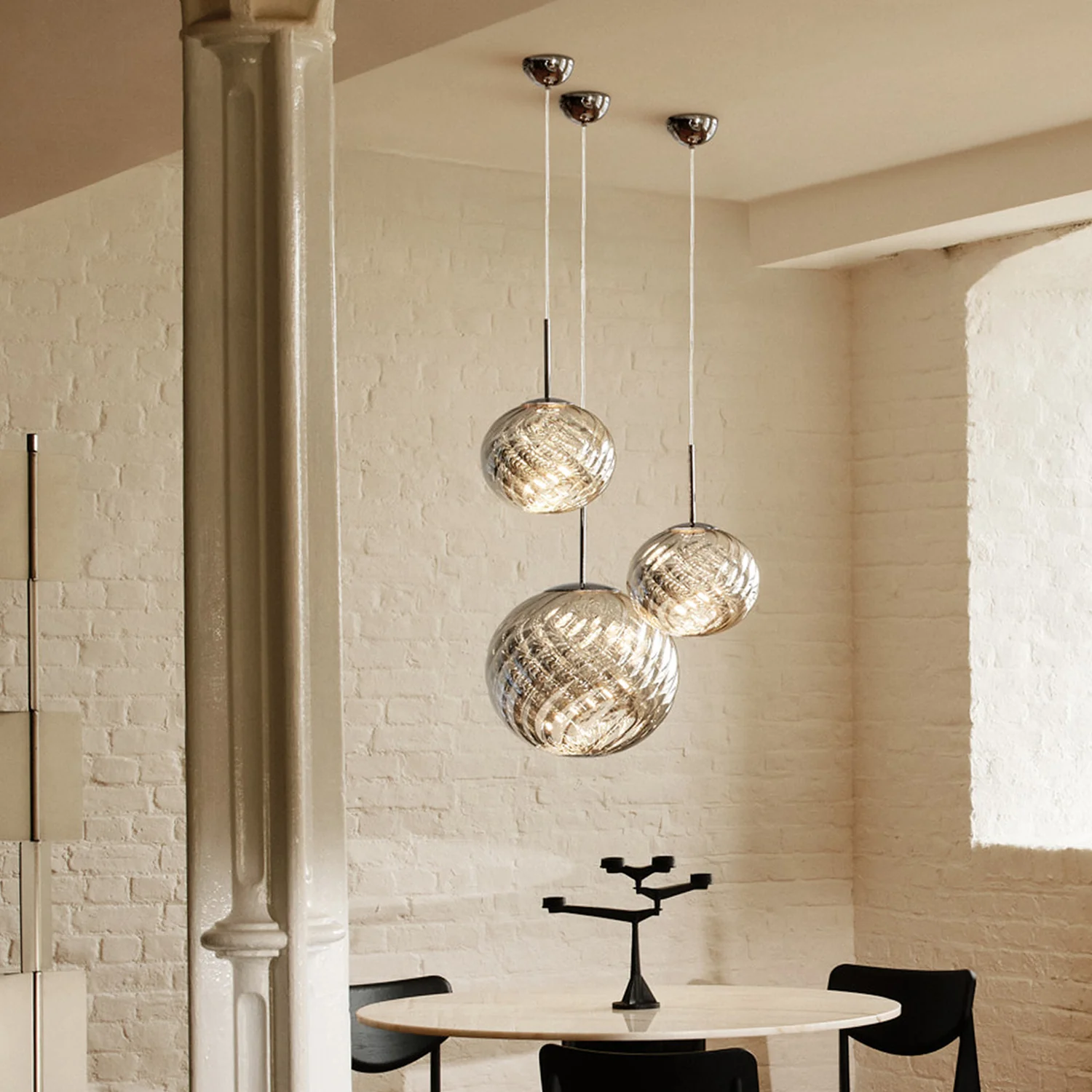 tom dixon | whirl large SHADE ONLY 45cm | silver - LC - Image 2