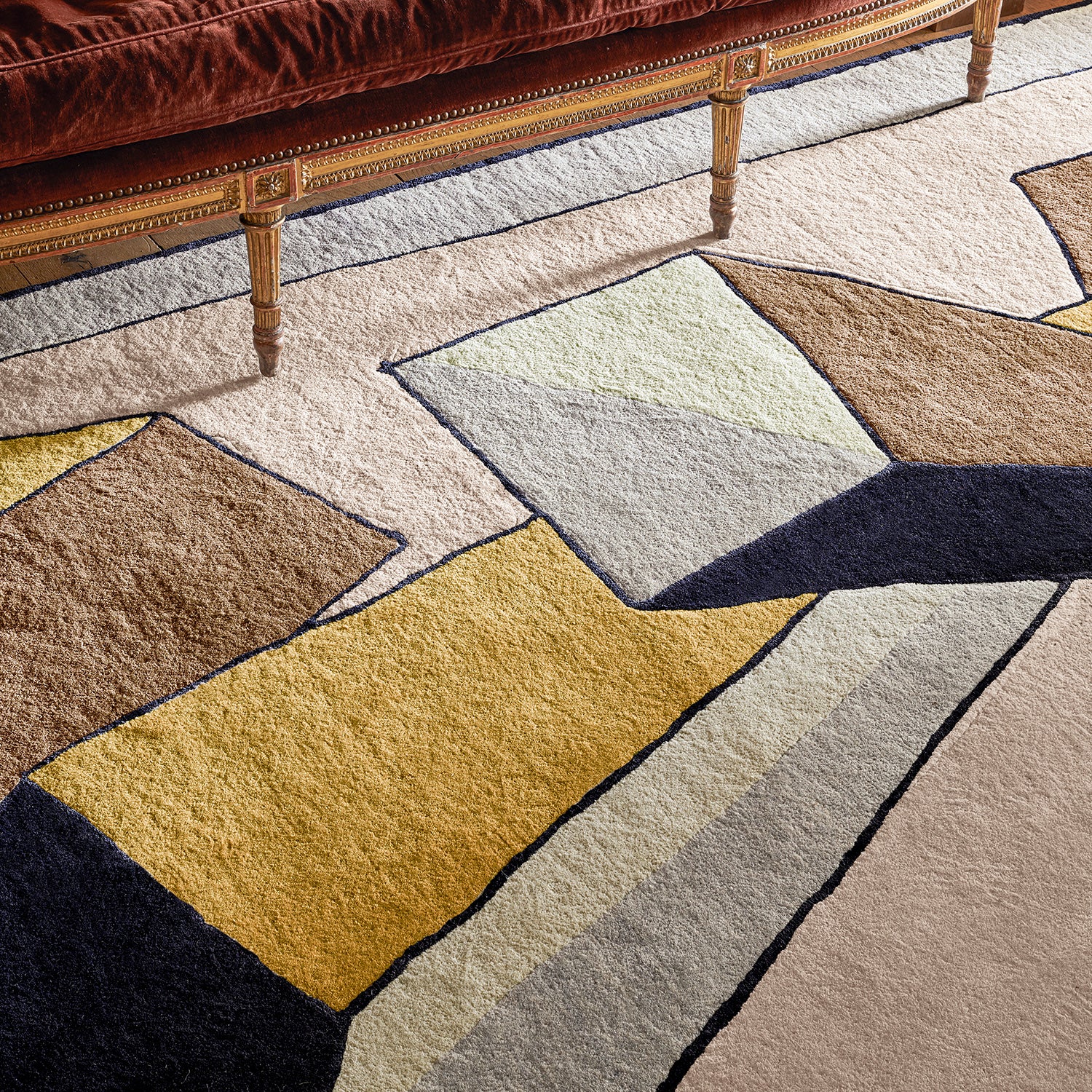 toulemonde bochart | chateau de sable rug | ocres 250x300cm - DC - Image 3