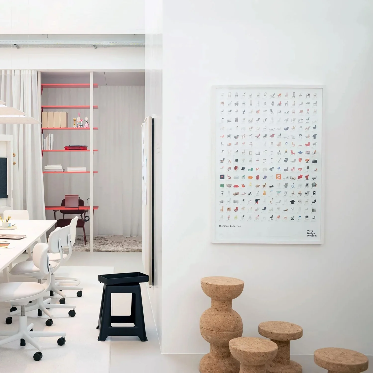 vitra | design museum chair collection poster - Image 2