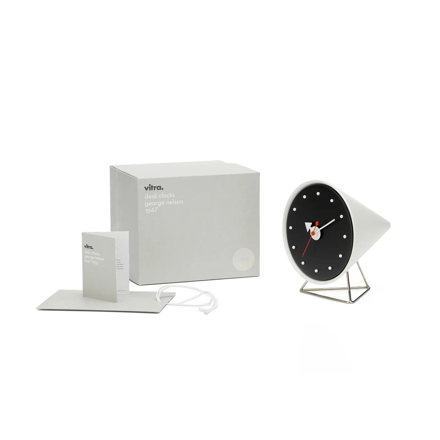 vitra | desk clock | cone clock - Image 4