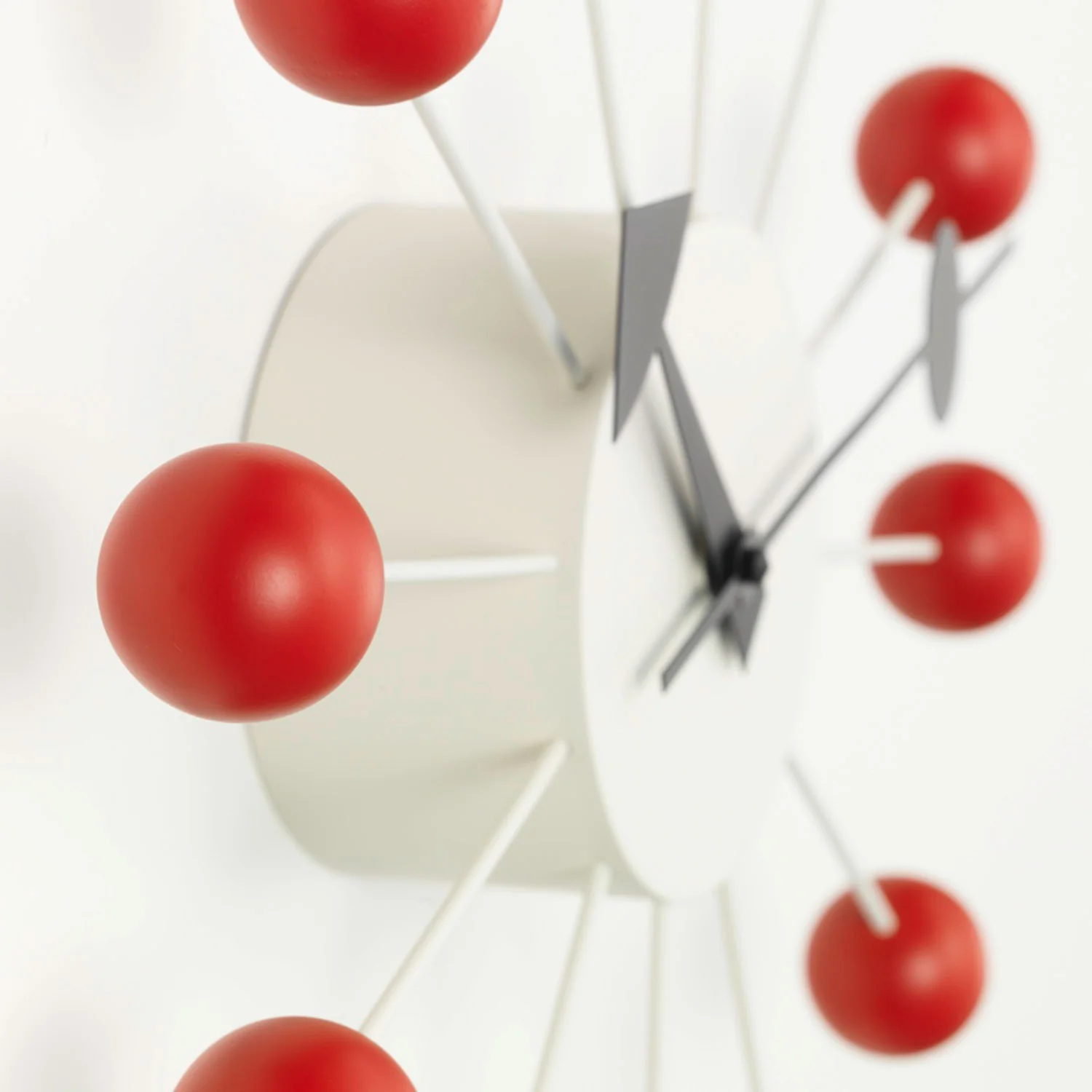 vitra | george nelson ball clock | red - Image 2