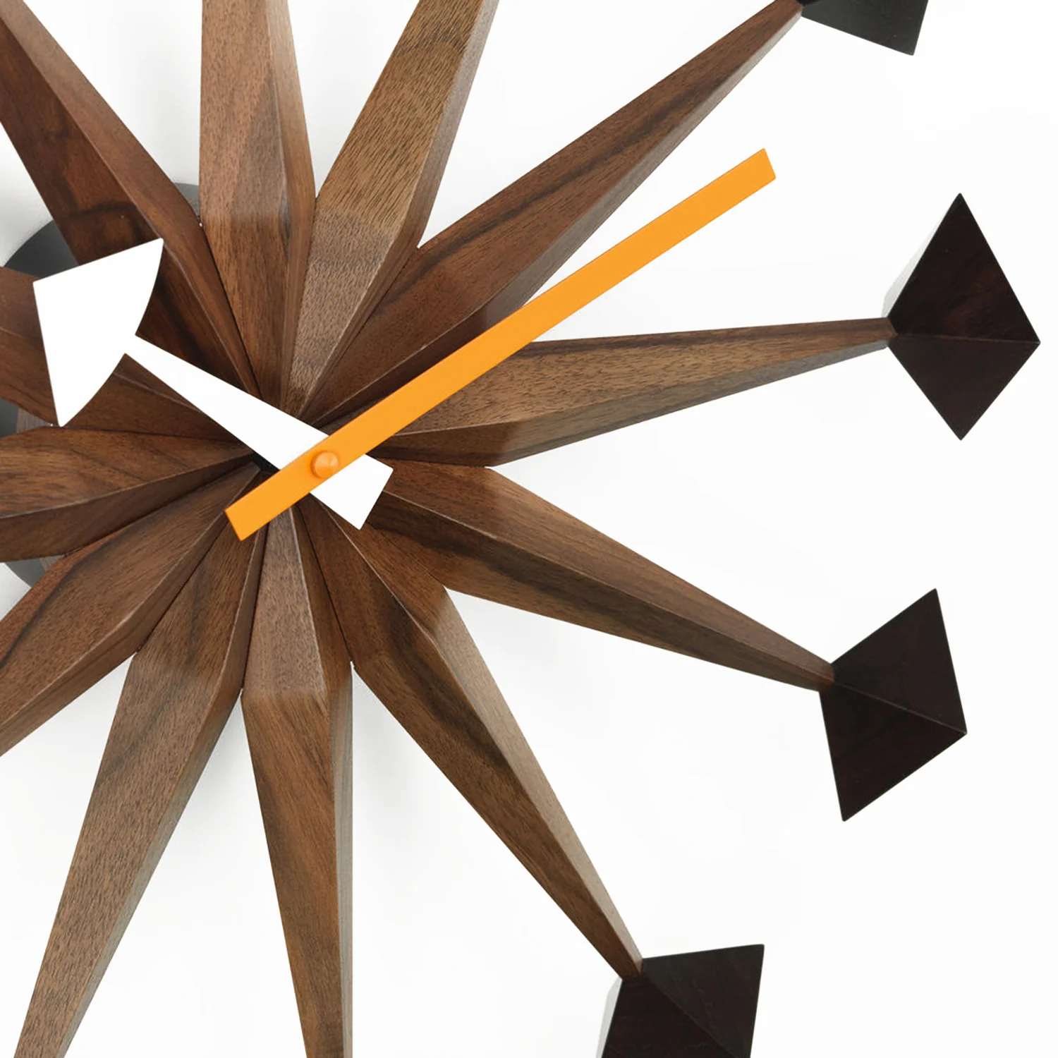 vitra | george nelson polygon clock | walnut - Image 2
