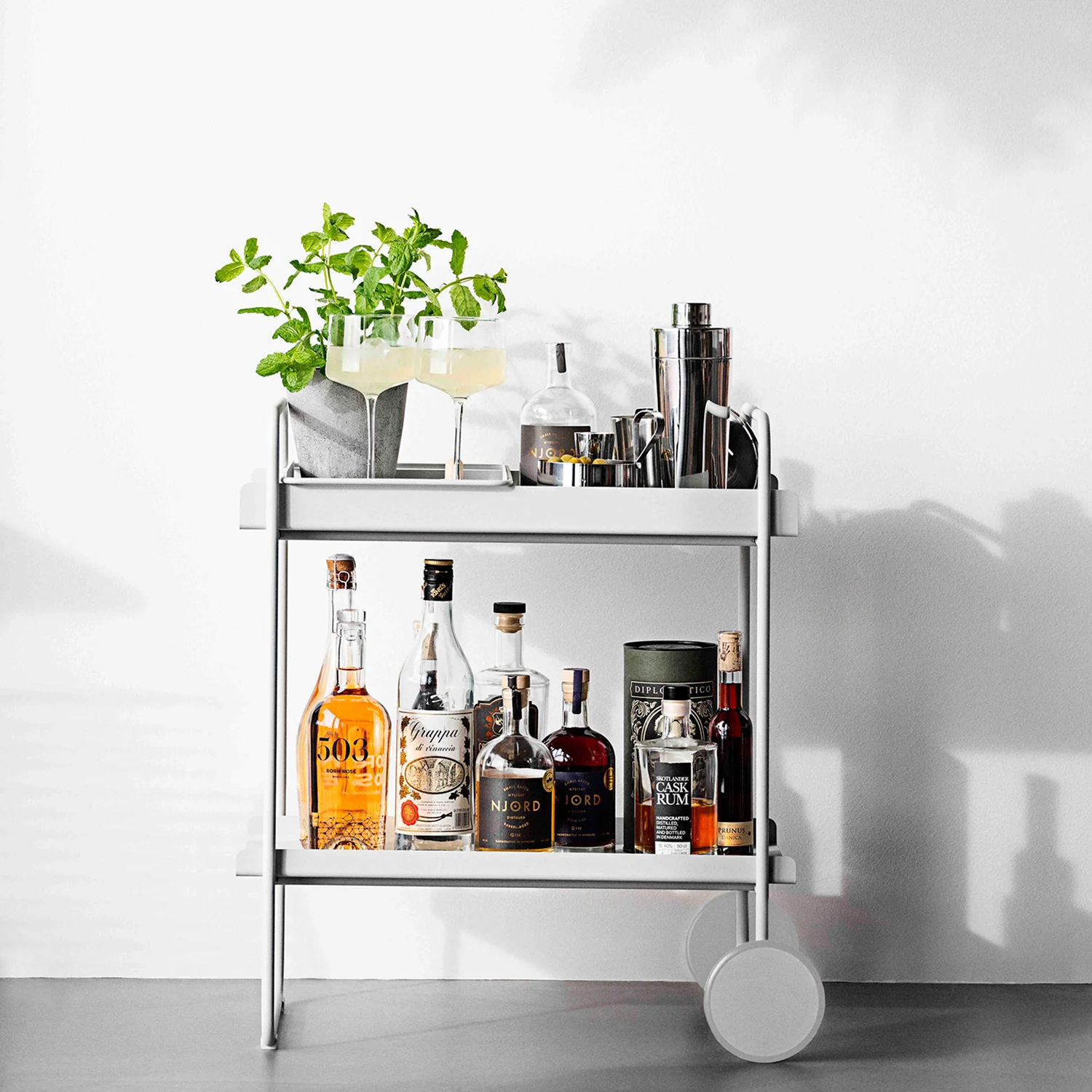 zone denmark | a-cocktail trolley | black - Image 7