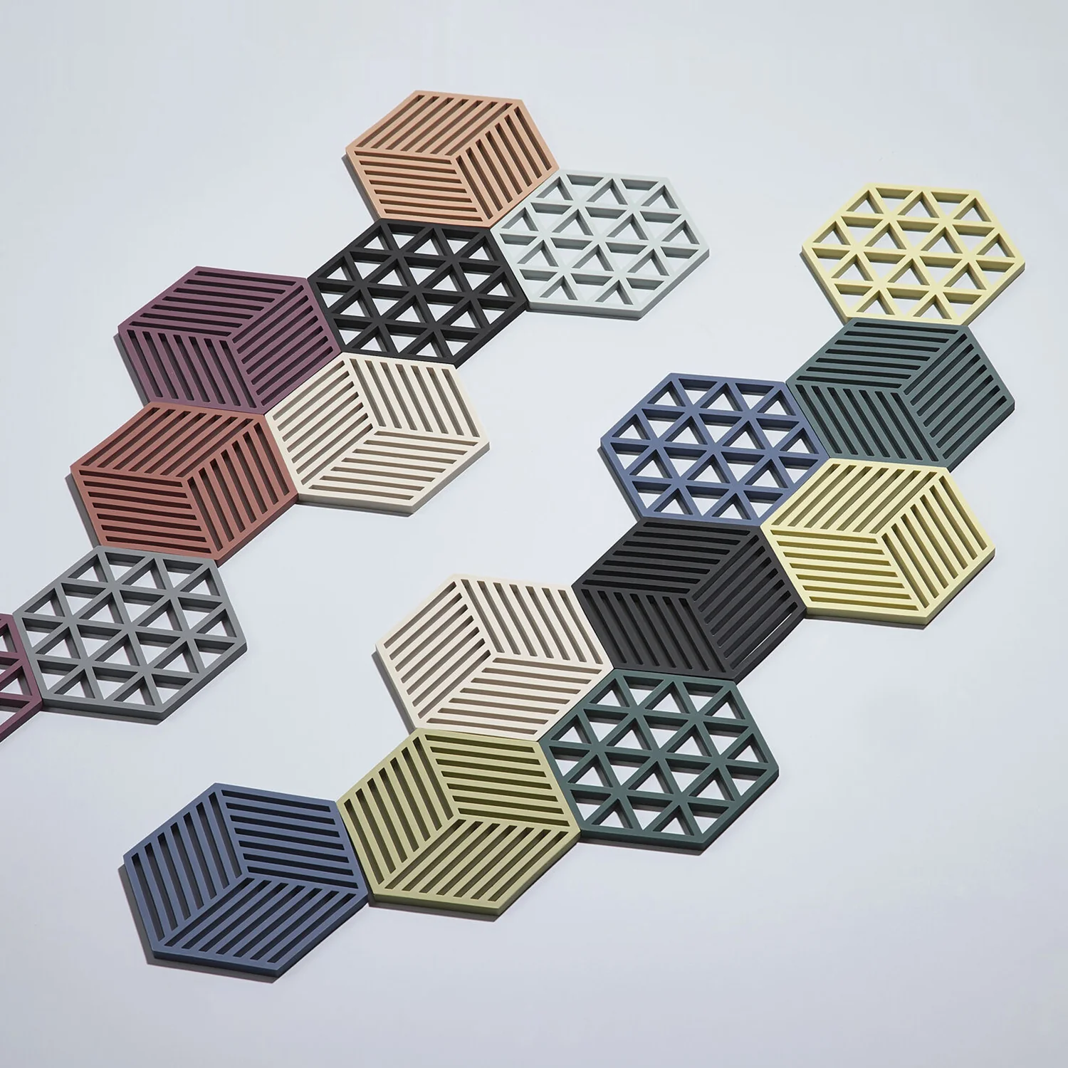 zone denmark | hexagon trivet | rosemary - Image 3