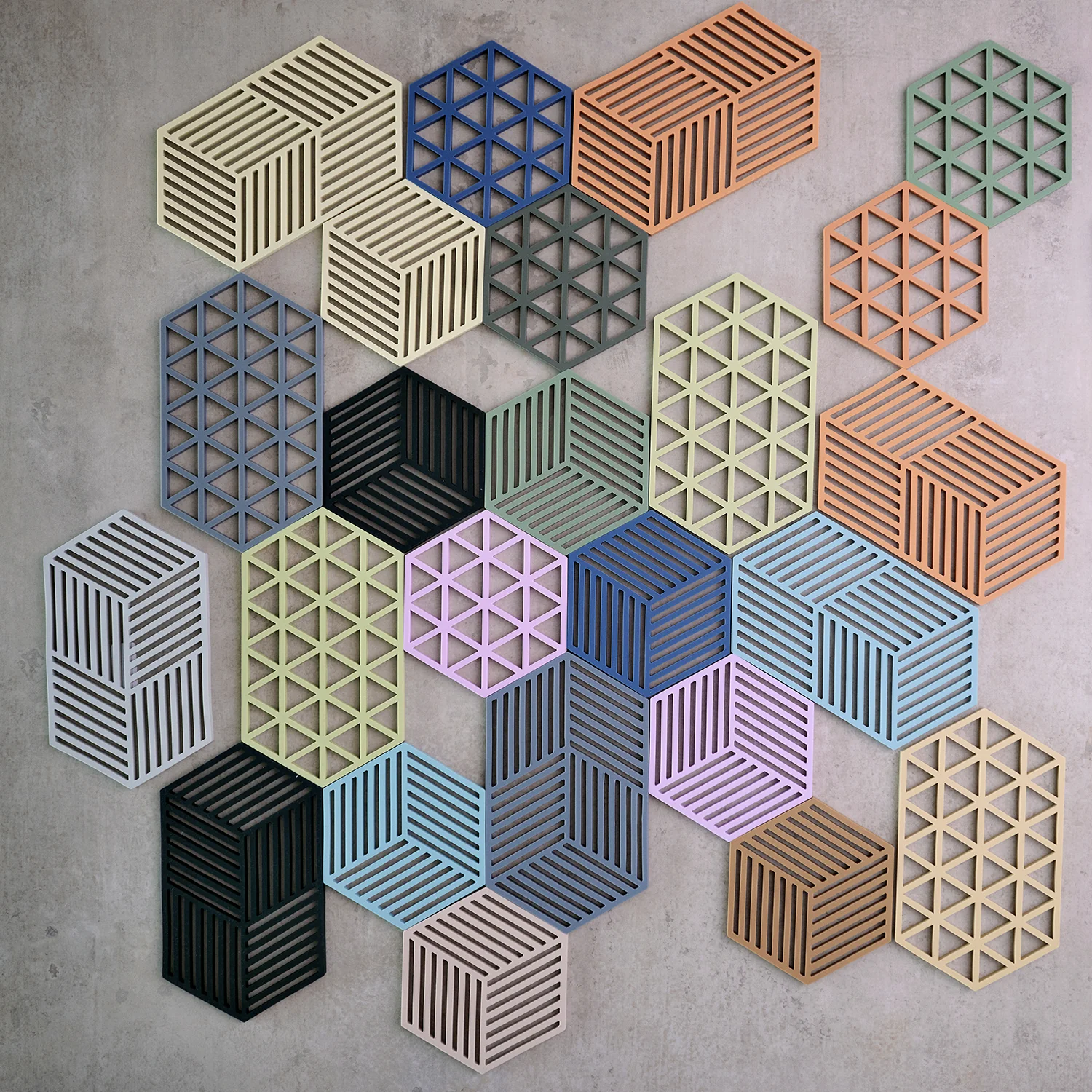zone denmark | hexagon trivet | rosemary - Image 4