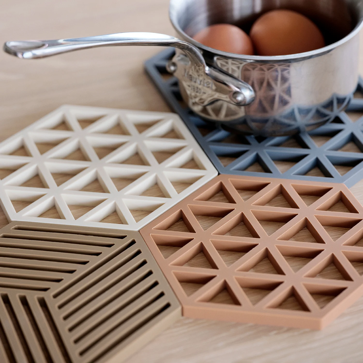 zone denmark | hexagon trivet | terracotta - Image 2