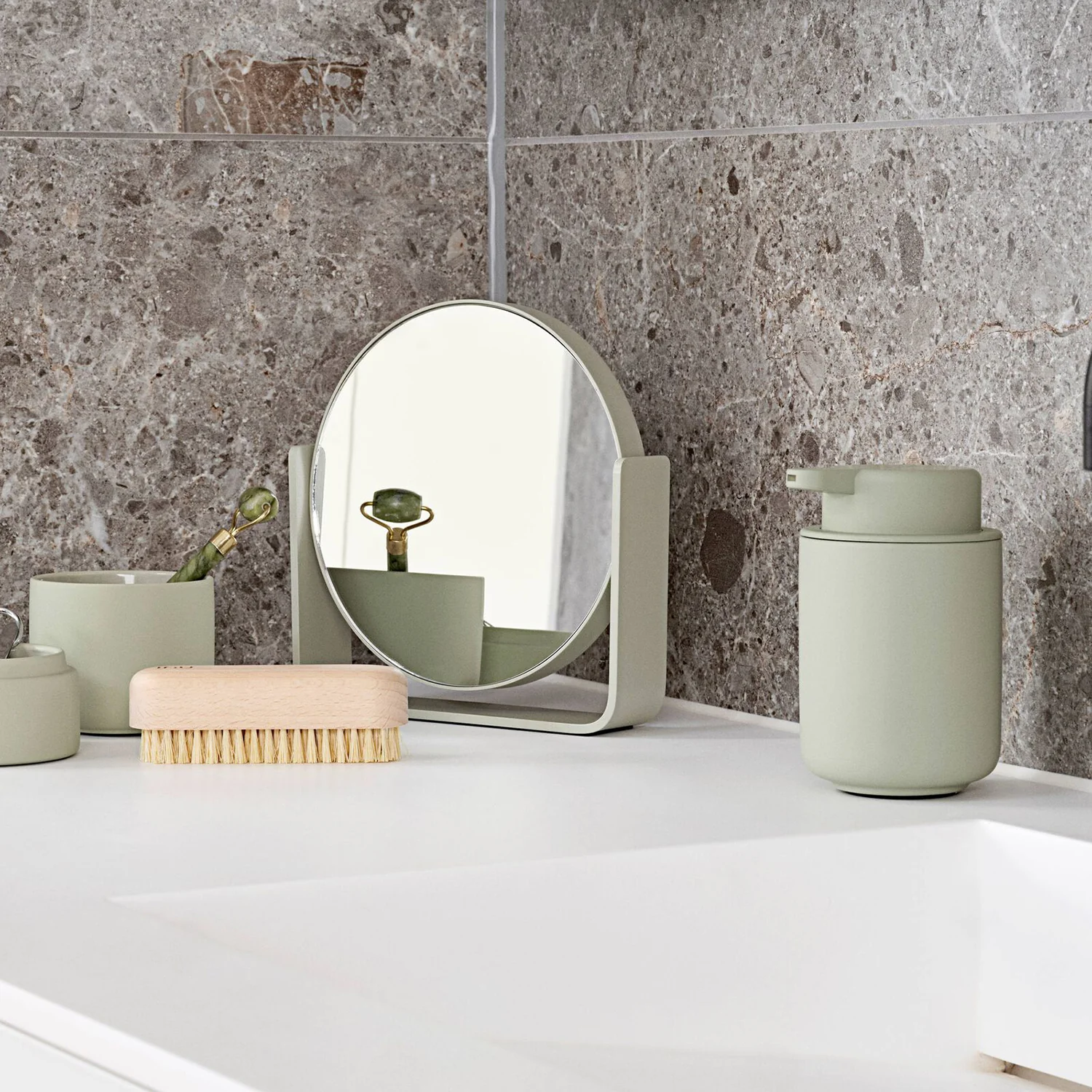 zone denmark | ume table mirror | eucalyptus - Image 2
