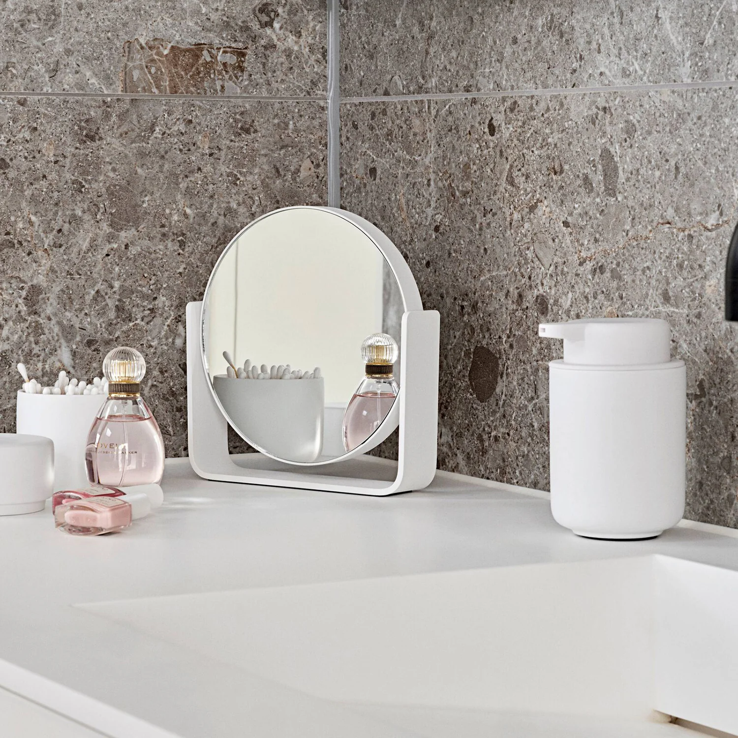 zone denmark | ume table mirror | white - Image 2