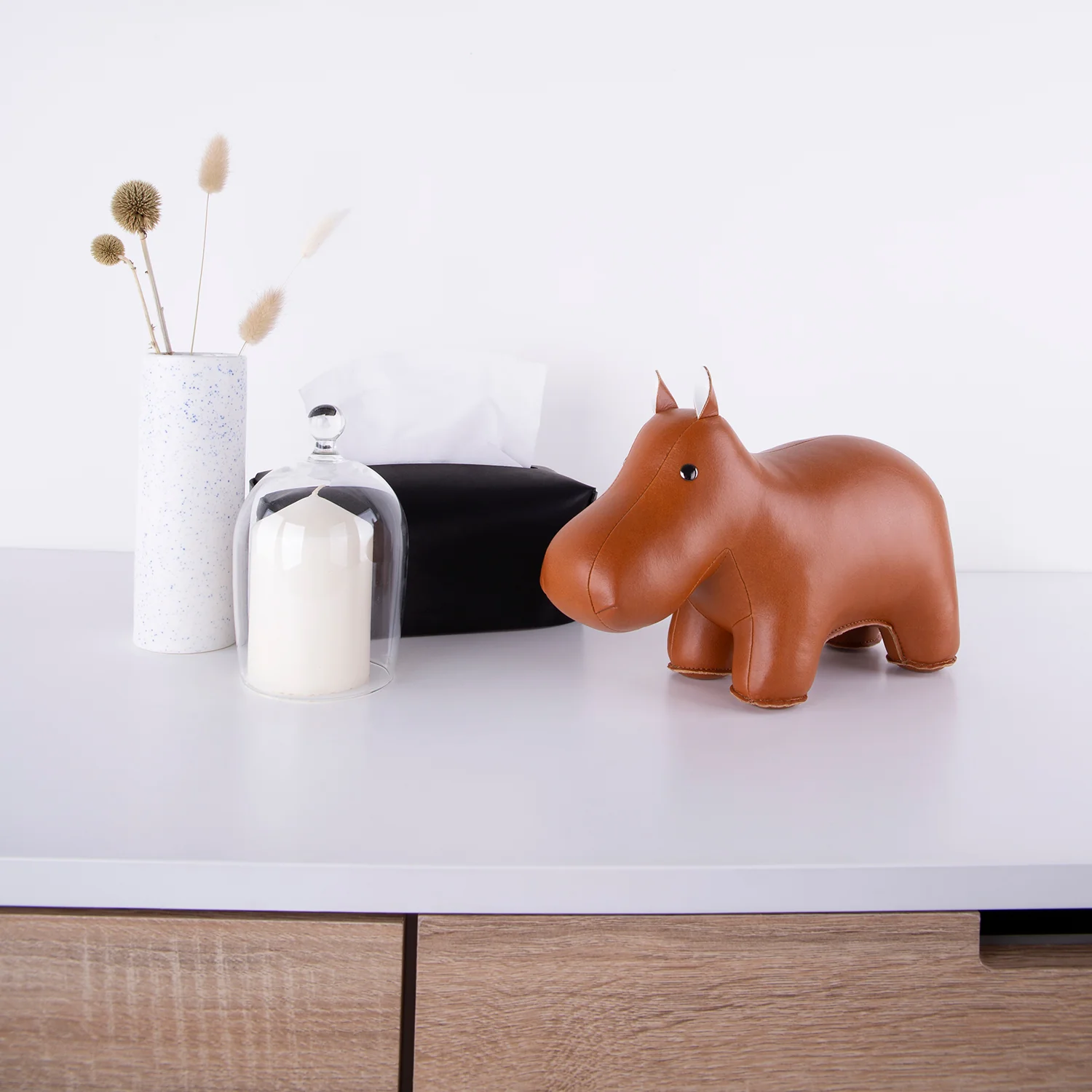 zuny | classic bookend | hippo tan - Image 9